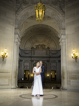 San Francisco City Hall Wedding and Marriage License for Couples from Germany, Austria, Switzerland
